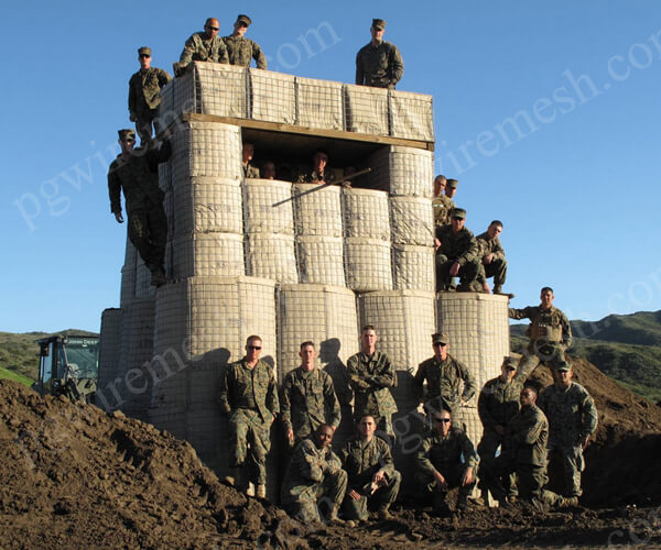 Military Defensive Barrier/Military Sand Wall for Military Use