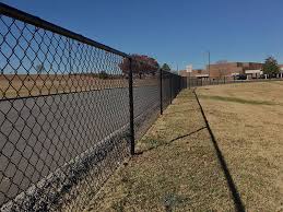 Made in China Chain-Link Fencing is a Common Choice for Sports Fields. 