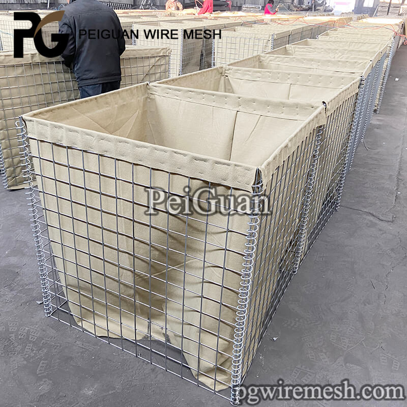 China Factory Supply Hesco Bastion MIL 3 Galvanized Military Defensive ...